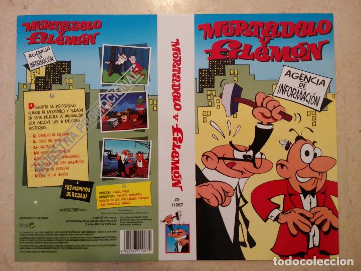 Cine: CARATULA ORIGINAL - A4 - MORTADELO Y FILEMON - DIBUJOS ANIMADOS