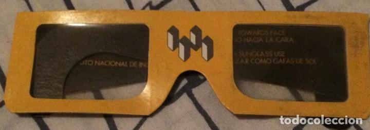 Cine: Gafas para pel&iacute;cula en 3 dimensiones. Pabell&oacute;n del Medio Ambiente de la Expo'92 de Sevilla.