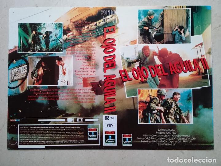 Cinema: CARATULA ORIGINAL -A4- EL OJO DEL AGUILA 2 II .- GUERRA - CINE BELICO - TODD FIELD