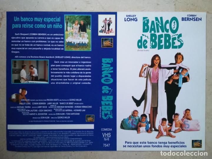 Cinema: CARATULA ORIGINAL -A4- BANCO DE BEBES - CORBIN BERNSEN - KATHY LONG - COMEDIA