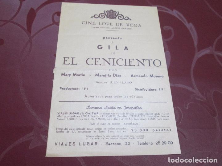 Cinema: EL CENICIENTO - GILA - IFI