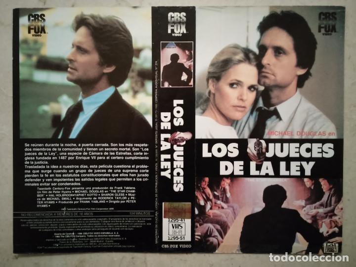 Cinema: CARATULA ORIGINAL -A4- LOS JUECES DE LA LEY - MICHAEL DOUGLAS