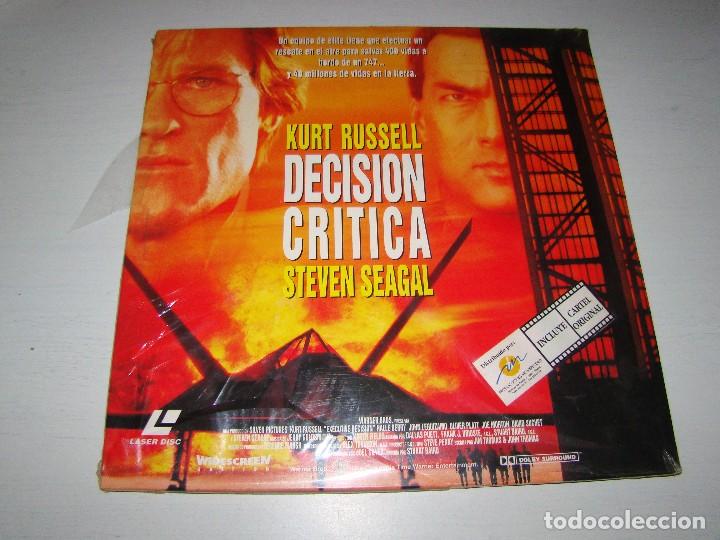 Cine: Laser Disc - DECISI&Oacute;N CRITICA - Nuevo - Foto 1