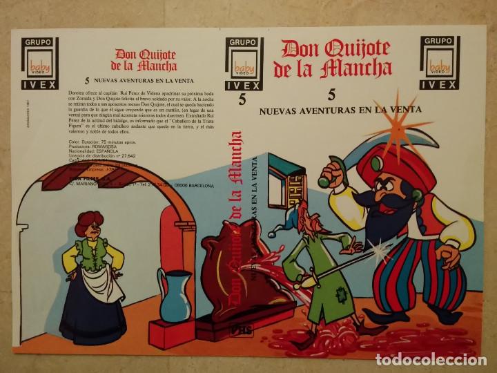 Cin&eacute;ma: CARATULA ORIGINAL -A4- DON QUIJOTE DE LA MANCHA 5 - DON QUIJOTE - ANIMACION - DIBUJOS