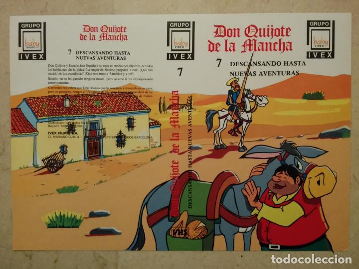 Cin&eacute;ma: CARATULA ORIGINAL -A4- DON QUIJOTE DE LA MANCHA 7 - DON QUIJOTE - ANIMACION - DIBUJOS