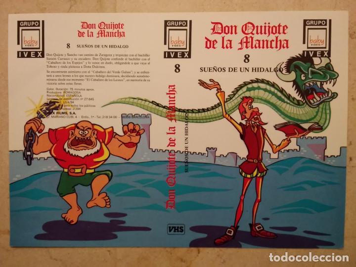 Cin&eacute;ma: CARATULA ORIGINAL -A4- DON QUIJOTE DE LA MANCHA 8 - DON QUIJOTE - ANIMACION - DIBUJOS