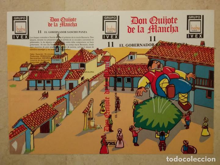 Cin&eacute;ma: CARATULA ORIGINAL -A4- DON QUIJOTE DE LA MANCHA 11 - DON QUIJOTE - ANIMACION - DIBUJOS