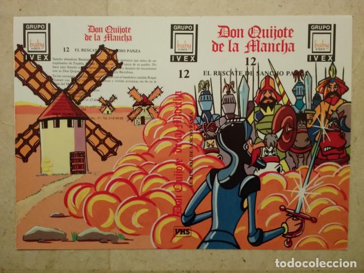 Cin&eacute;ma: CARATULA ORIGINAL -A4- DON QUIJOTE DE LA MANCHA 12 - DON QUIJOTE - ANIMACION - DIBUJOS