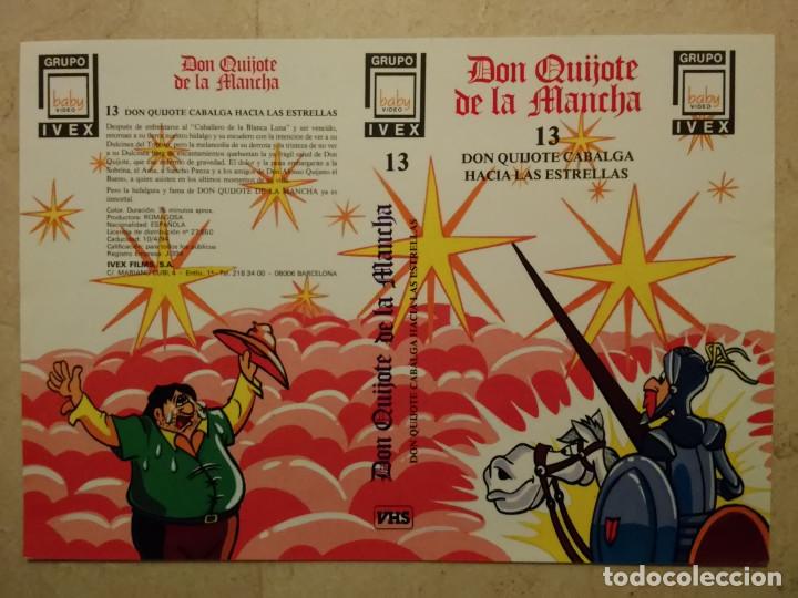 Cin&eacute;ma: CARATULA ORIGINAL -A4- DON QUIJOTE DE LA MANCHA 13 - DON QUIJOTE - ANIMACION - DIBUJOS