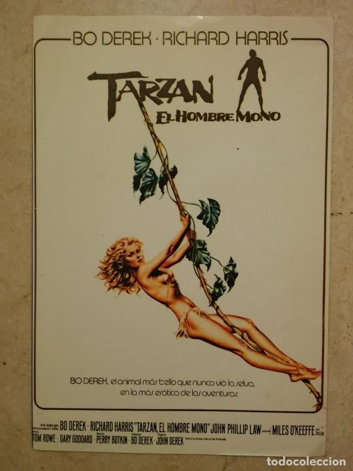 Kino: MINI-POSTER ORIGINAL 13*18 - TARZAN EL HOMBRE MONO - TARZAN - BO DEREK