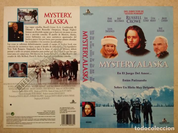 Cine: CARATULA ORIGINAL -A4- MYSTERY ALASKA - BURT REYNOLDS - RUSSELL CROWE
