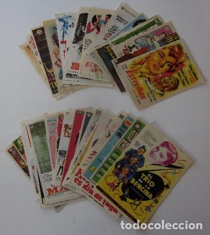 Cine: COLECCION DE 35 FOLLETOS DE MANO - Foto 1