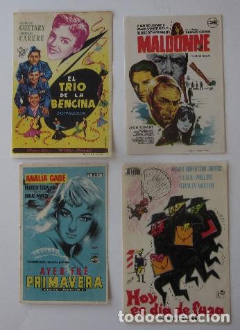 Cine: COLECCION DE 35 FOLLETOS DE MANO - Foto 2