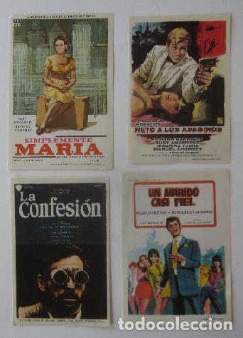 Cine: COLECCION DE 35 FOLLETOS DE MANO - Foto 5