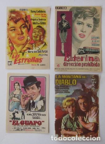 Cine: COLECCION DE 35 FOLLETOS DE MANO - Foto 7