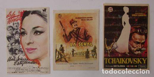 Cine: COLECCION DE 35 FOLLETOS DE MANO - Foto 10