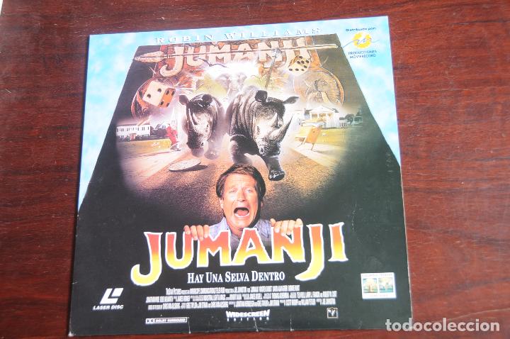 Cine: LASER DISC JUMANJI. Robin Williams. - Foto 1