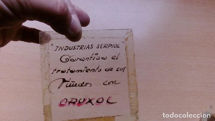 Cine: diapositiva de proyeccion anuncio de cine para publicitar oruxol como tratamientos en vi&ntilde;edos