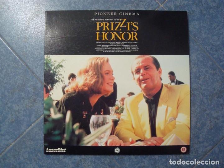 Cine: EL HONOR DE LOS PRIZZI&ndash;JOHN HUSTON en LaserDisc - Foto 4