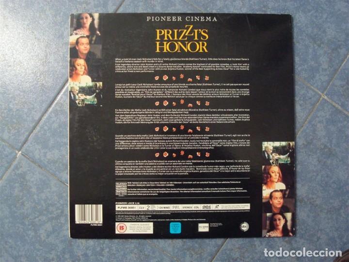 Cine: EL HONOR DE LOS PRIZZI&ndash;JOHN HUSTON en LaserDisc - Foto 10