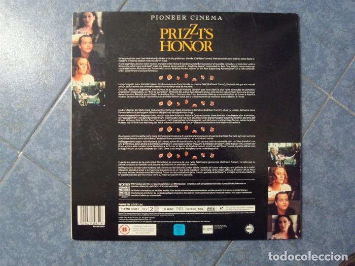 Cine: EL HONOR DE LOS PRIZZI&ndash;JOHN HUSTON en LaserDisc - Foto 11