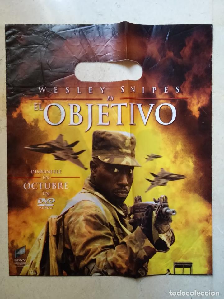 Cine: BOLSA PUBLICITARIA - EL OBJETIVO - WESLEY SNIPES - GUERRA - KUNG FU SION