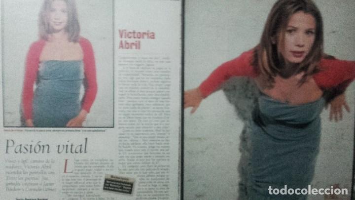 Cine: Victoria Abril reportaje revista - Foto 1