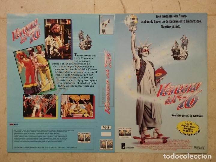 Kino: CARATULA ORIGINAL -A4- VERANO DEL 76 - ARCHIVO - LEIF GARRETT - OLIVIA D'ABO