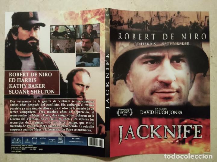 Cine: CARATULA ORIGINAL -A4- JACKNIFE - ROBERT DE NIRO - DRAMA GUERRA VIETNAM