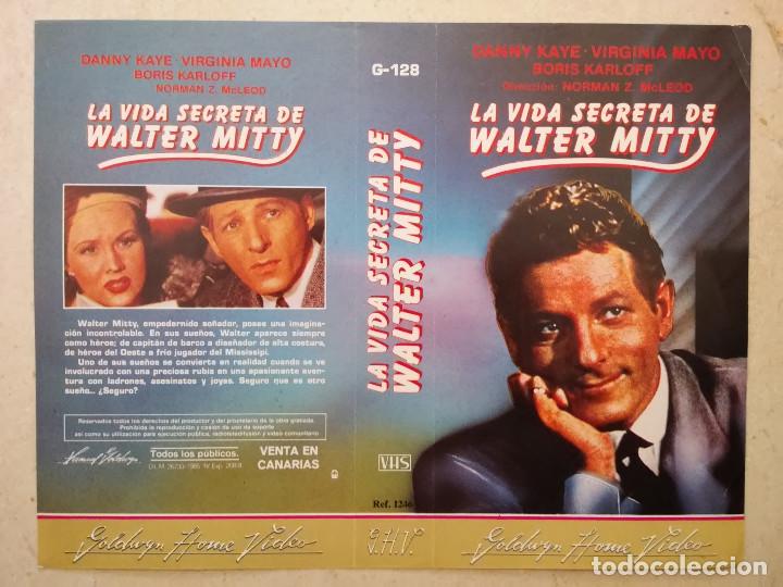 Cinema: CARATULA ORIGINAL -A4- LA VIDA SECRETA DE WALTER MITTY - BORIS KARLOFF - DANNY KAYE - VIRGINIA MAYO