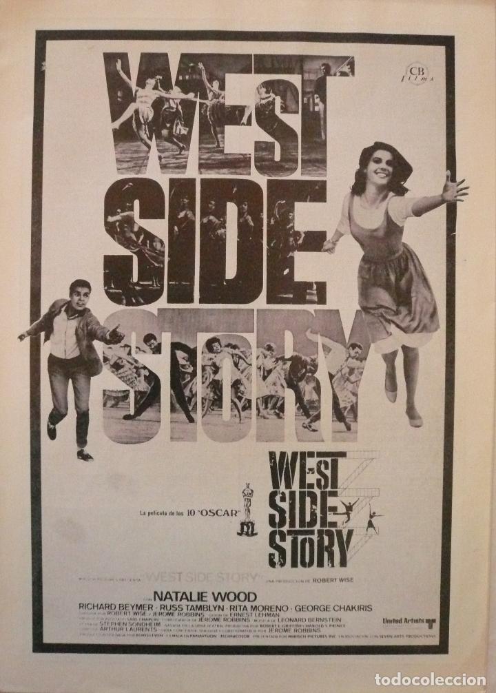 Cine: FOLDER WEST SIDE STORY (IMPECABLE) - Foto 1