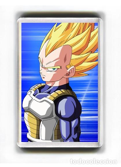 Cine: IMAN ACRILICO NEVERA - DIBUJOS ANIMADOS BOLA DE DRAGON DRAGON BALL VEGETA