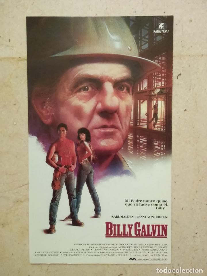 Cinema: MINI-POSTER ORIGINAL -13*18- BILLY GALVIN - ALBUM - KARL MALDEN