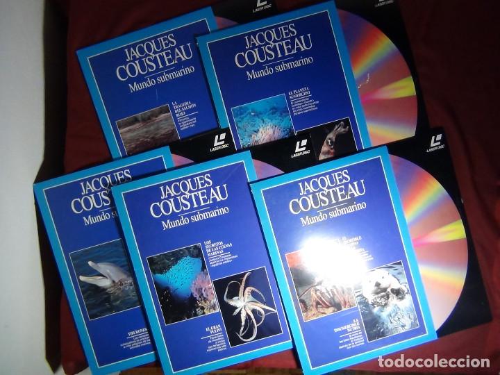 Cine: Lote de 10 Laser Disc - Jacques Costeau y BBC - Documentales - Foto 1