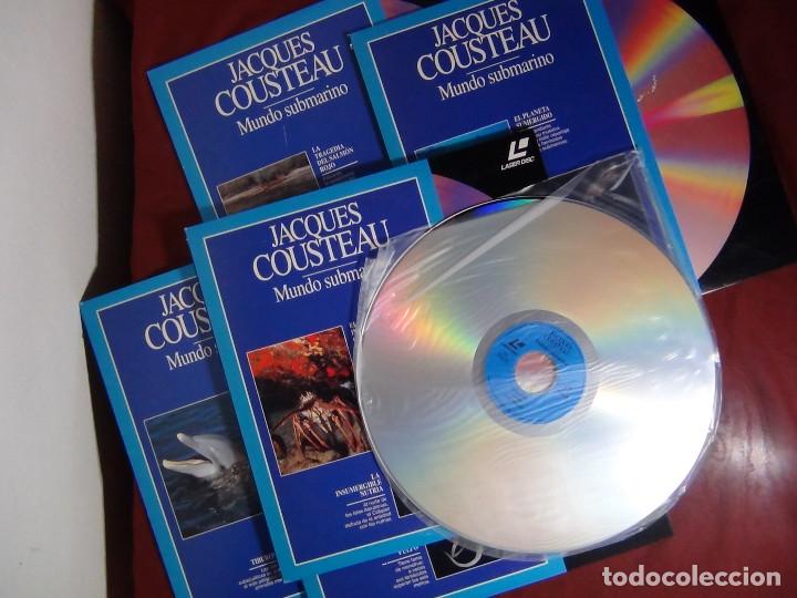 Cine: Lote de 10 Laser Disc - Jacques Costeau y BBC - Documentales - Foto 2