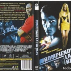 Cine: CARATULA DVD - ROMPIENDO LAS REGLAS. Lote 89259056
