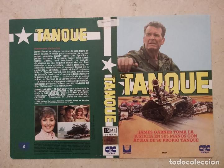 Cinema: CARATULA ORIGINAL -A4- EL TANQUE - ARCHIVO - JAMES GARNER