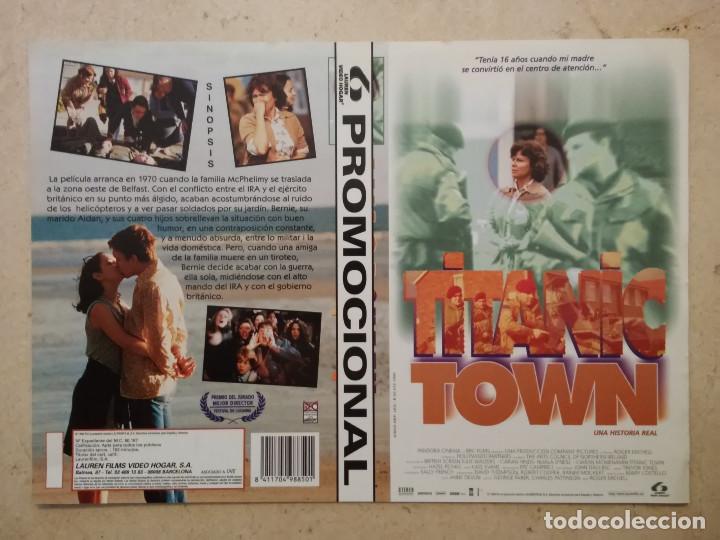 Cine: CARATULA ORIGINAL -A4- TITANIC TOWN- ARCHIVO - DRAMA