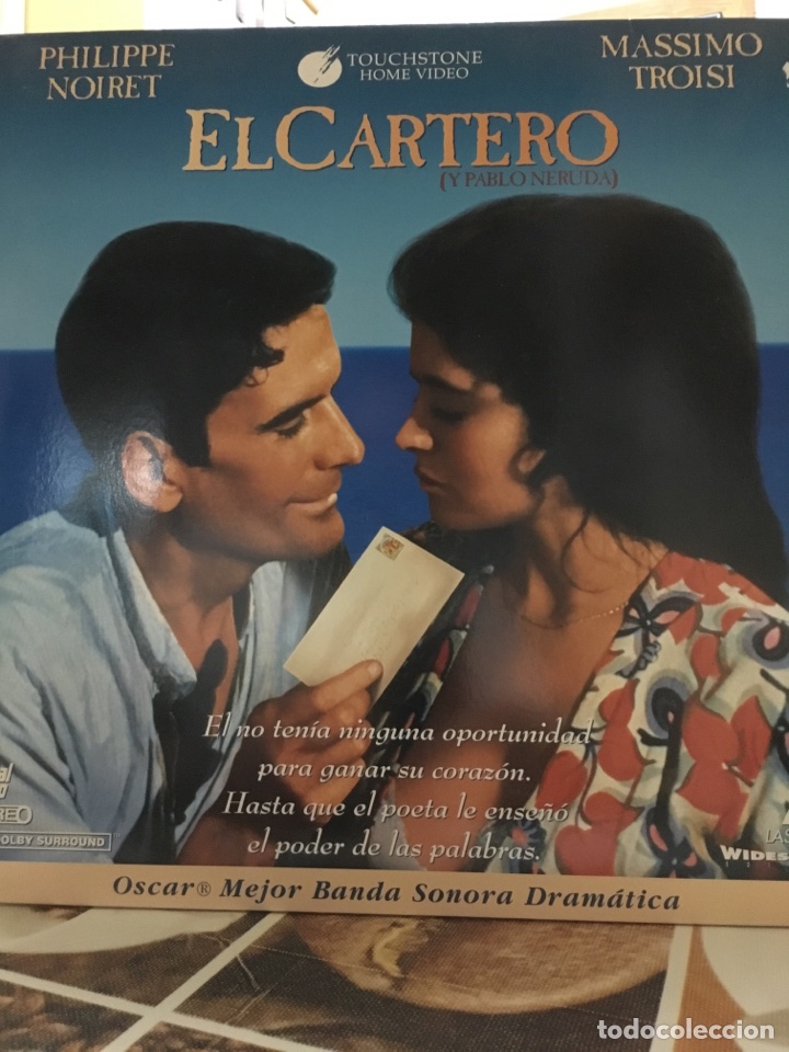 Cine: EL CARTERO Y PABLO NERUDA-LASER DISC - Foto 1