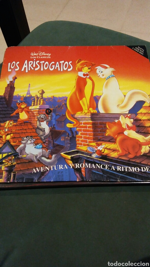 Cine: Pel&iacute;cula de L&aacute;ser Disc los Aristogatos - Foto 1