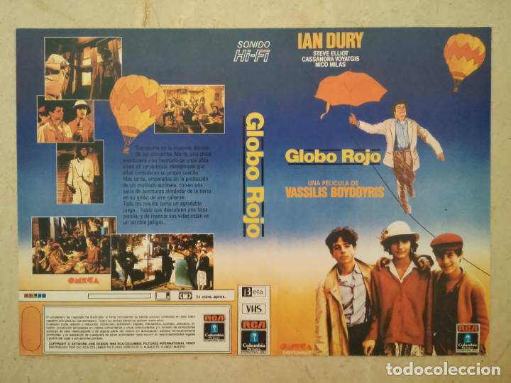 Cine: CARATULA ORIGINAL -A4- GLOBO ROJO - ARCHIVO - IAN DURY