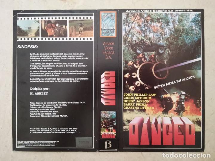 Cinema: CARATULA ORIGINAL -A4- DANGER - ARCHIVO - John Phillip Law - SUSPENSE - CINE ALEMAN