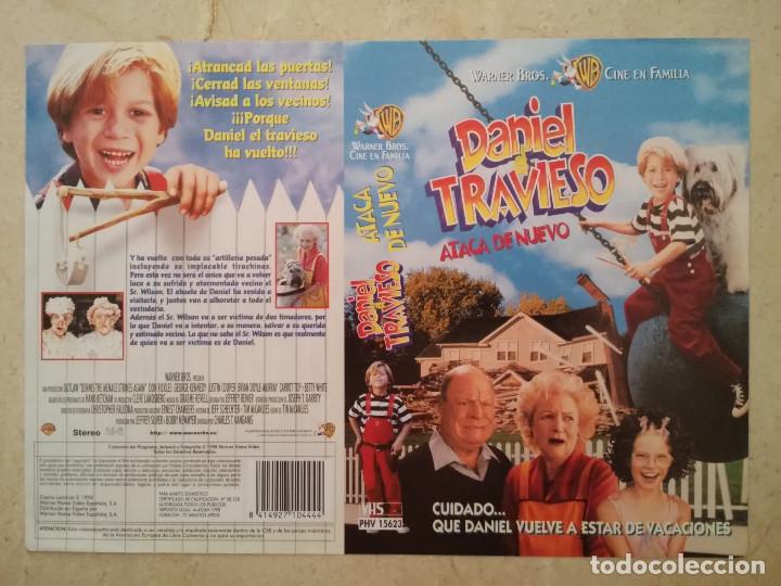 Cinema: CARATULA ORIGINAL -A4- DANIEL EL TRAVIESO ATACA DE NUEVO - ARCHIVO - COMEDIA