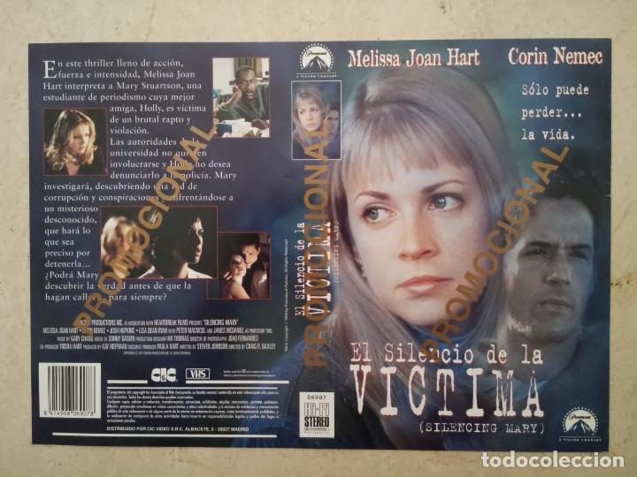 Cinema: CARATULA ORIGINAL -A4- EL SILENCIO DE LA VICTIMA - ARCHIVO - MELISSA JOAN HART