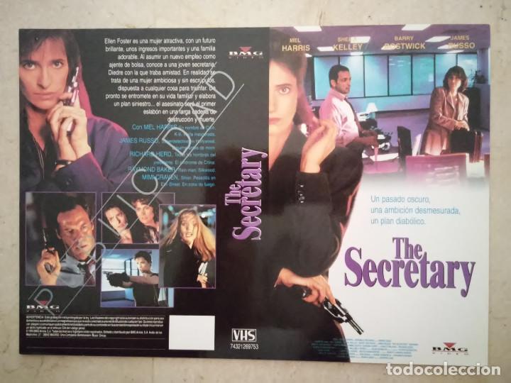 Cinema: CARATULA ORIGINAL -A4- THE SECRETARY - ARCHIVO - MEL HARRIS