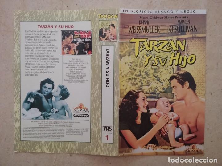 Kino: CARATULA ORIGINAL -A4- TARZAN Y SU HIJO - ARCHIVO TARZAN - MAUREEN O'SULLIVAN