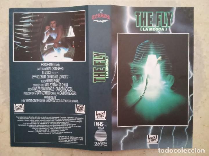 Cine: CARATULA ORIGINAL -A4- LA MOSCA - COLE - CIENCIA FICCION - TERROR - JEFF GOLDBLUM