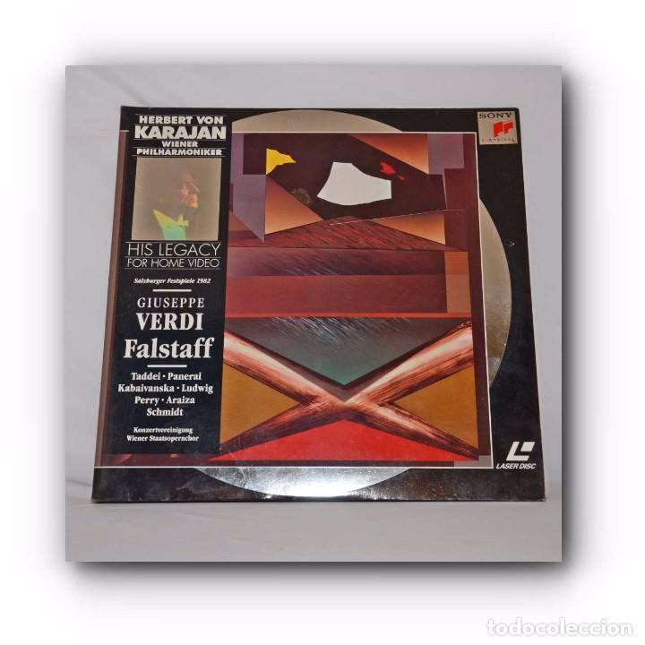 Cine: LASER DISC - VERDI - FALSTAFF - Foto 1
