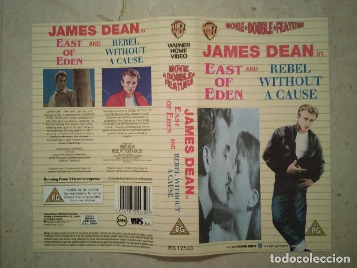 Cine: CARATULA ORIGINAL -A4- REBELDE SIN CAUSA - JAMES DEAN