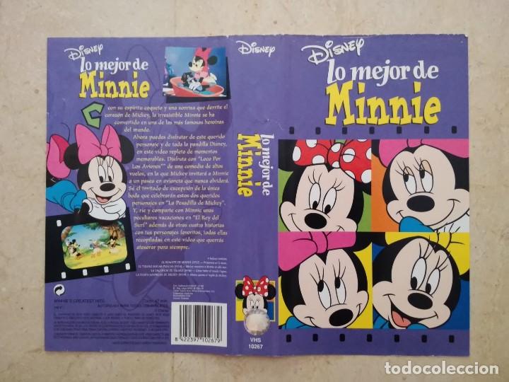 Cinema: CARATULA ORIGINAL -A4- LO MEJOR DE MINNIE - WALT DISNEY